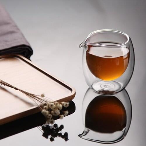 Free shipping borosilicate-glass points of tea ware, flower tea cup, drinking tea ware