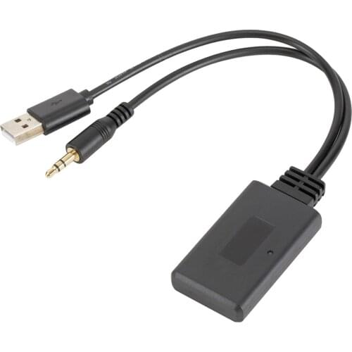 Wireless BT5.0 Audio Receiver 3.5mm Wireless AUX-IN Hi-Fi Audio Adapter for Car Audio