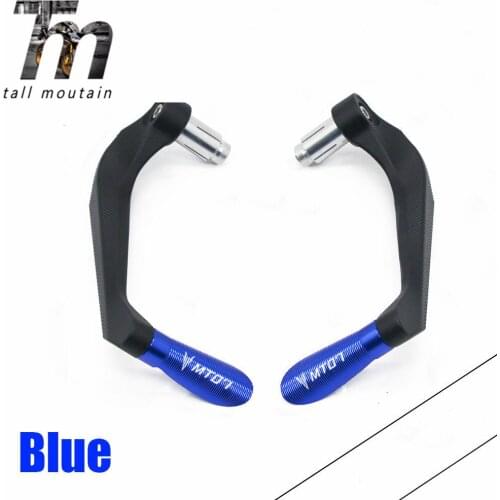 For YAMAHA MT-07 MT07 MT 07 FZ-07 FZ07 Motorcycle 7/8" 22mm Universal CNC Handlebar Grips Brake Clutch Levers Guard Protector
