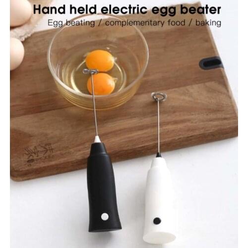 Mini Handle Electric egg beater Milk Drink Coffee Whisk Mixer Milk Shaker Maker Frother Foamer USB Charging Kitchen Blender