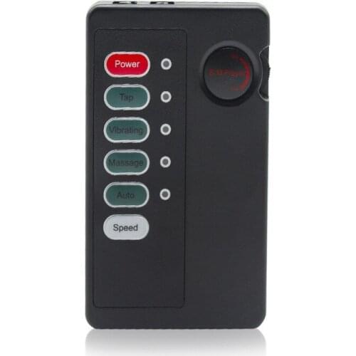 Electric Double Entry Double Output Port Host Electro Shock Pulse Massage Host Part Sex Toys Penis Enlargement Ring Plug Host