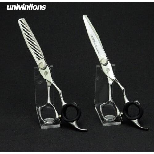 Univinlions 6" professional hair scissors kit hairdressing scissors hair cut thinning scissors hairdressing tools shears salon