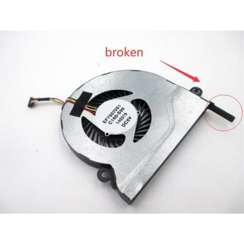 New Original cpu fan for Acer aspire E5-731 E5-731G E5-771 E5-771g cpu cooling fan cooler DFS531005PL0T FFT2 EF75070S1-C160-S99