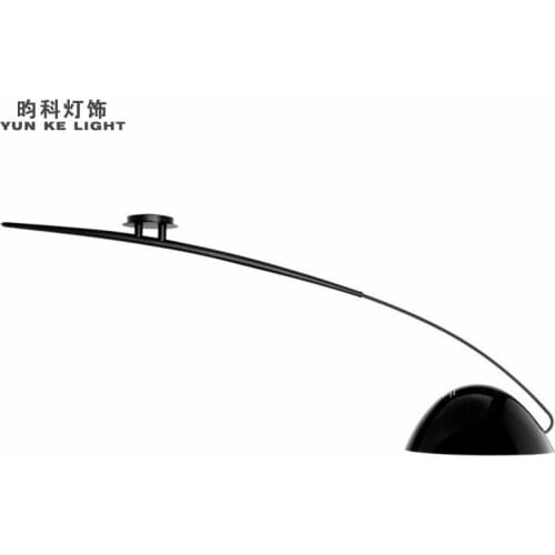 Modern minimalist art personality modern dining room living room minimalist aluminum decorative fishing ceiling lamp
