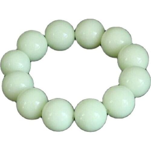 Luminous bracelet, man luminous night pearl, student lovers, night glow stone chain bracelet
