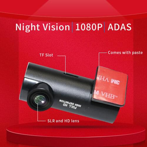 Car Camera Recorder 24H night vision /1080P/ADA GPS Vehicle Drive Auto Video DVR 2K Android Wifi and USB Smart Connect HD Webcam