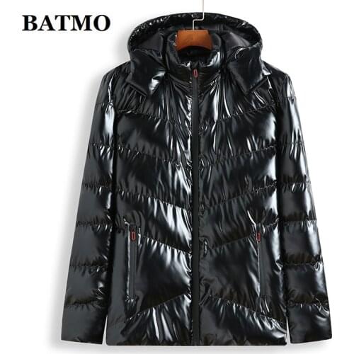 BATMO 2020 new arrival winter high quality casual parkas men,mens winter warm waterproof jackets,plus-size XL-8XL