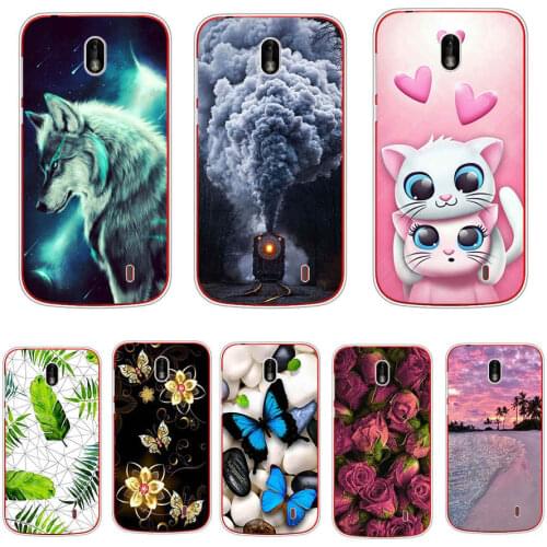 For Nokia 1 Case Cover for Nokai 1 Case Bumper Soft Silicone TPU Back Cover for Nokia 1 Phone Cases