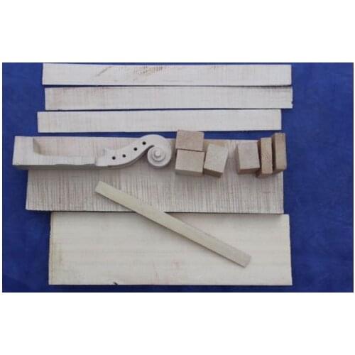 Violin parts one set of 4/4 size violin making material for luthier