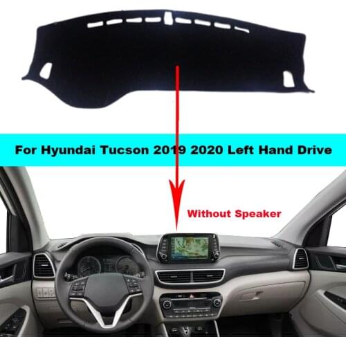 Car Dashboard Cover For Hyundai Tucson 2019 - 2020 Dashmat Pad Dashboard Carpet Dash Mat Sun Shade Left Hand Drive Car Protector