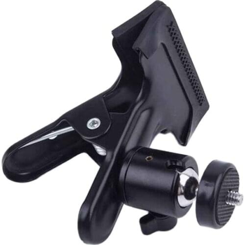 Laser Level Multifunctional Clamp Camera Flashlight Bracket Powerful Clamp Tripod Head Clamp Tool