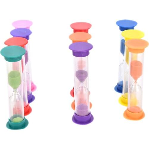 Hot 1Pcs Hourglass Sandglass Sand Cook Clock Timer Home Decoration 1/2/3 Mins Random Color On Sale
