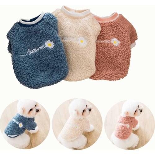 Dog Coats for Small Dogs Winter Warm Fleece Jacket Puppy Outfit Chihuahua Christmas Clothes York Clothing for Cats Abrigo Perro