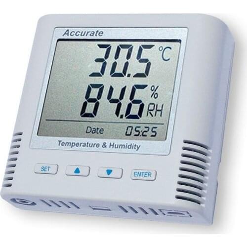 MTH11T RS232 communication type temperature and humidity transmitter, ±0.3°C resolution 0.1°C, ±3%rh resolution 0.1 rh