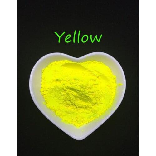 100g yellow color Fine Powdered NEON Pigment Nail Polish Making Soapmaking Candles Non-Cosmetic