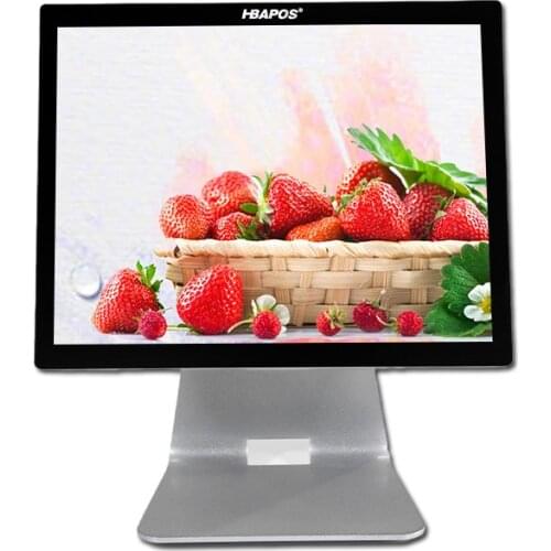 POS Systems Cash Register Machine Monitor POS Terminal 15 Inch Capacitive Touch Screen Display for Supermarket Retail Stores