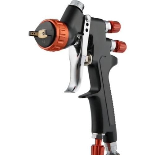 Professional Hvlp Gravity Feed Air Spray Nozzle1.3mm Nozzle Pot Capacity 600ml for House Painting Home Interior Exterior