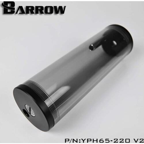 Barrow PC water cooling tank Reservoir(DIA: 65mm TL:98mm/135mm/220mm) OBS65-98 V2,OBS65-220,V2 OBS65-135 V2