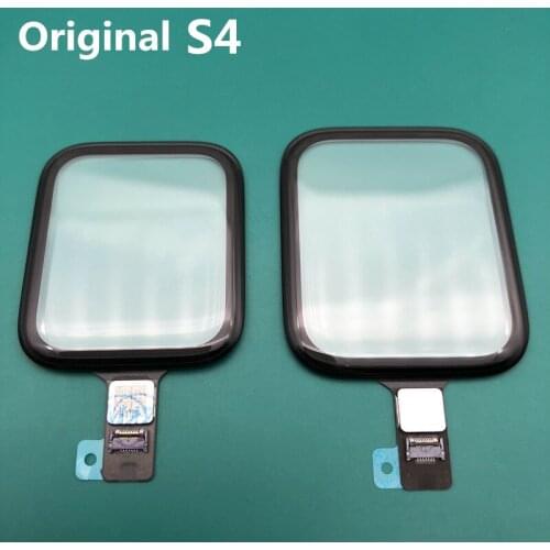 Watch Touch Glass S4 40mm 44mm Replacement Repair LCD Screen Front Outer Glass Panel With Flex Cable TP
