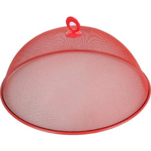 Metal Mesh Screen Food Cover Tent Reusable Outdoor Picnic Food Covers Mesh Keep Out Flies Bugs Mosquitoes