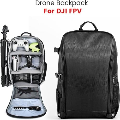 FPV Dedicated Folding Backpack for DJI FPV Combo Outdoor Waterproof Shoulder Decompression for DJI FPV Drone Accesories