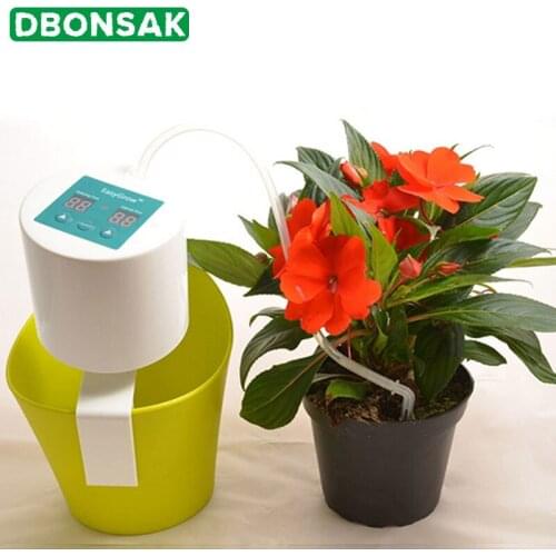 Intelligent Garden Automatic Watering Device Succulents Plant Drip Irrigation Tool Water Pump Timer System Controller Drip Arrow