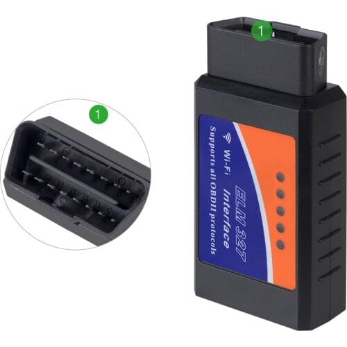 WIFI ELM327 Wireless OBD2 Auto Scanner Adapter Scan Tool for Apple / Android phone ODB II ELM 327 Car Scanner