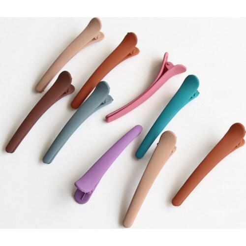 1PC Korean Scrub Hair Clip For Women Girls Hairpins Candy Color High Quality Bang Side Clip Girls Hair Accessories