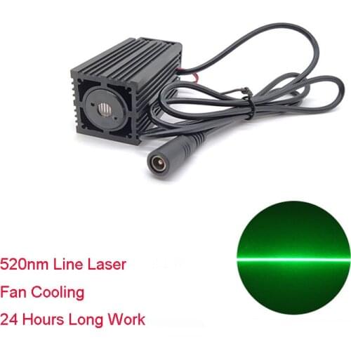 520nm 1W 500mW 300mW Green High Power Line Laser Module Green Laser Light