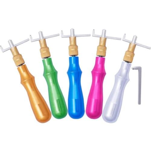 1Pcs Stitching Edge Groover Leathercraft Groove Tool Handwork For Leather