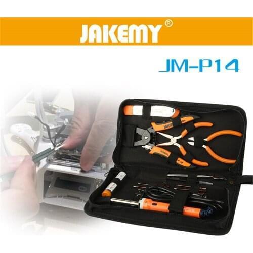 14pcs/set Portable LAN Network Repair Tool Aircraft model DIY modified maintenance kit Utp Cable Tester AND Plier Crimp Crimper
