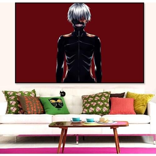 Tokyo Ghoul Anime Manga Wall Art Print Decor,50 x 70 cm,No Frame