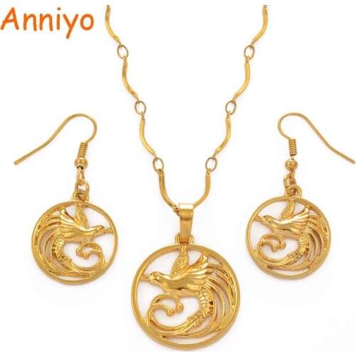 Anniyo Singing Bird Pendant Necklaces and Earrings sets of Papua New Guinea Jewellery PNG Wedding Gifts #107606