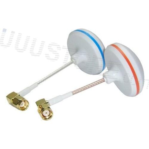 1 Pair FPV 5.8G RP-SMA Male Mushroom Antenna Gains FPV Aerial Photo Antenna for Tx & Rx