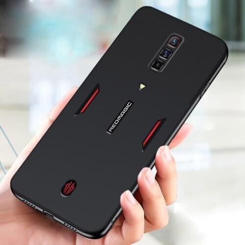Black Soft TPU Shockproof Case Cover For ZTE Nubia Red Magic 5G NX659J 5S 6 6R Pro 3 3S