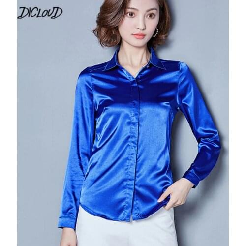 DICLOUD Satin Blouses