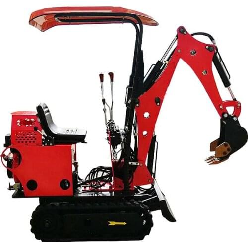 Home Use Mini Excavators Shandong Excavator 0.8 Ton With Accessories Swing Boom Canopy mini excavator
