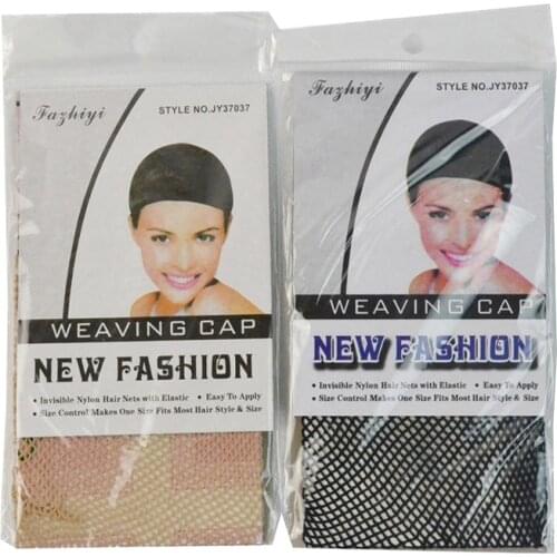 20pieces/set High Elasticity Free size Nylon Wig Cap Hair Net For Weave Hair Wig Nets Stretch Mesh Wig Caps For Making Wigs