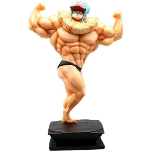 One Piece Anime Figure Tony Tony Chopper Figurine Muscle Chopper Strong Figma Funny New Juguetes Brinquedos Manga Model Kid Toys