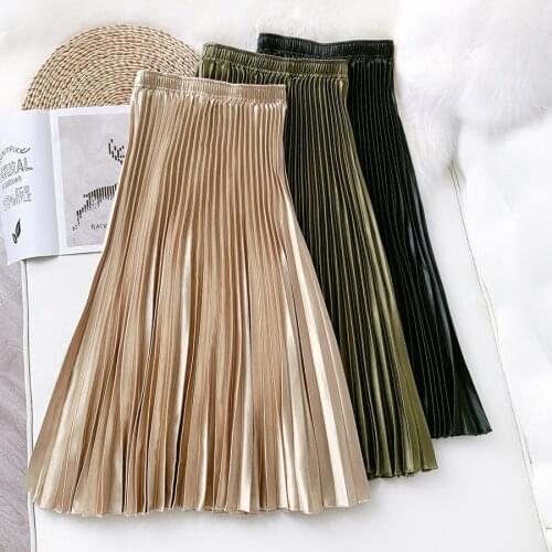 Hlbcbg Women's Pleated Skirts