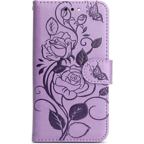 For Samsung Galaxy A12 A22 A32 A42 A52 A72 A82 S20 FE S21 Plus A11 A51 A71 A30S A50 Ros flower Leather Wallet Case Cover Holster