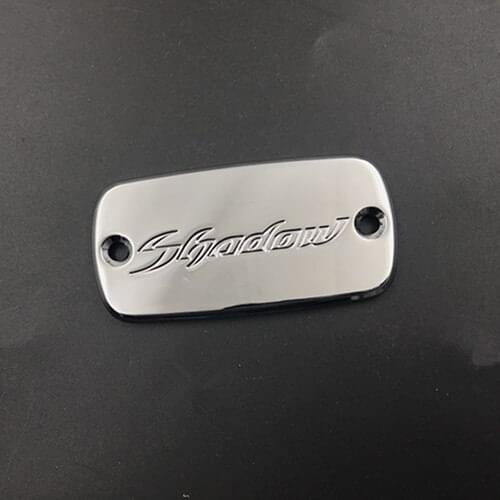 Motorcycle Chrome Front Brake Fluid Cap For Shadow 1100 750 800 Shadow ACE 750 Shadow Aero 1100 750