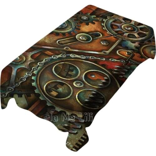 Mechanical Modern Painting Harmony Art Poster And Printed Tablecloth Indoor And Outdoor Unique Design
