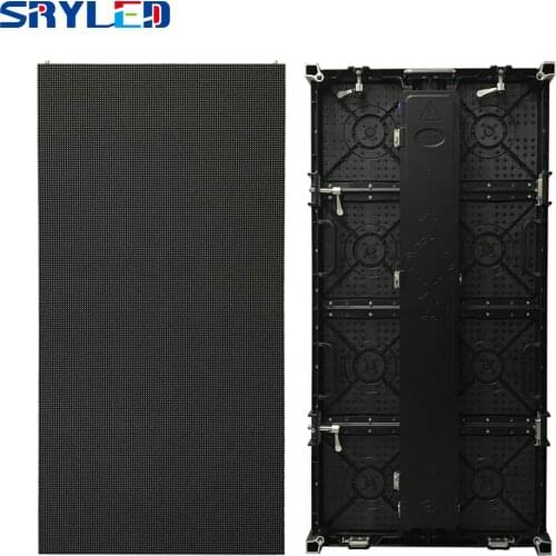 Outdoor P4.81 Die-Casting Aluminum Cabinet 500x1000mm High Brightness 1R1G1B 3in1 Full Color LED Advertising Display Panel