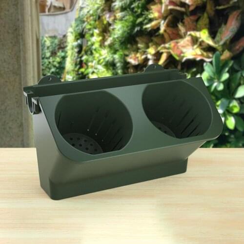 Wall Mounted Drainage Holes Flower Pot Bonsai Succulents Planter Gardening Tool Flower Pots Garden Supplies Garden Tools