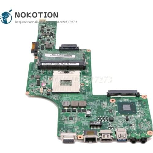 NOKOTION For Toshiba Satellite L730 L735 Laptop Motherboard HM65 DDR3 A000095740 DA0BU5MB8E0 MAIN BOARD