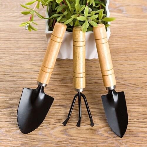 New Home Gardening Tool Set Balcony Home-grown Mini Digging Suits Three-piece Shovel Rake Garden Tools Combination Drop Shipping