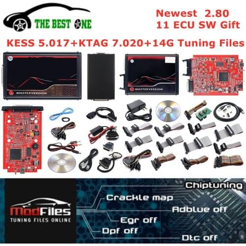 Online Kess V5.017 OBD2 Manager Tuning Kit KESS 2.70 V7.020 4 LED 2.25 BDM Frame 14G Tuning Remap File ECU Programmer