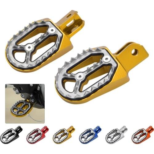 BJMOTO CNC CRF230 L/F Motorbike Foot Pegs Rests Footpegs For Honda CRF230L 2003-2009 CRF230F 2005-2015 Motorcycle Foot Rests