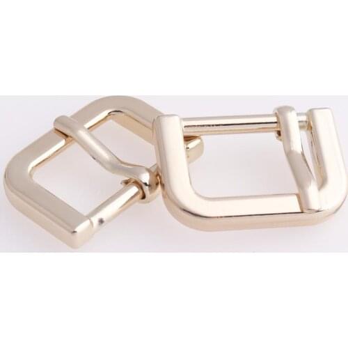 Adjuster Release Buckles with prong 20mm Bag Strap Slider Fastener Strap Pins buckles Rectangle Ring Leather Craft
